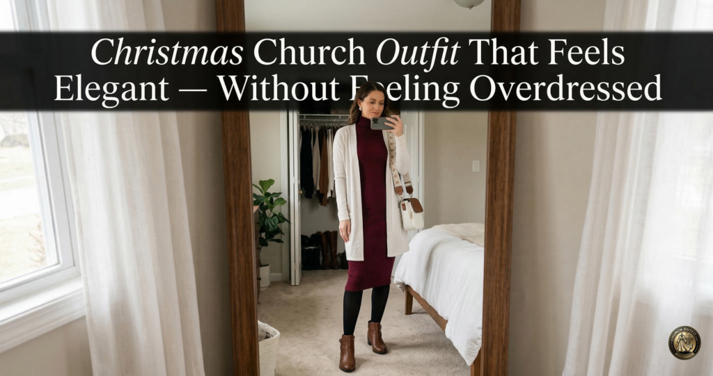 Christmas Church Outfit That Feels Elegant — Without Feeling Overdressed - Church Outfit