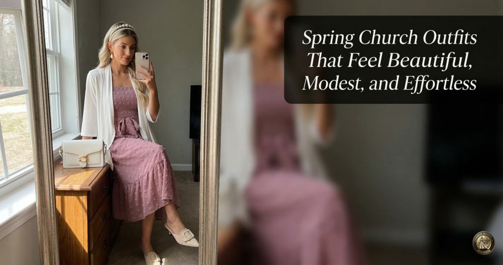 Spring Church Outfits That Feel Beautiful, Modest, and Effortless - Church Outfit