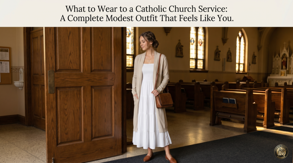 What to Wear to a Catholic Church Service: A Complete Modest Outfit That Feels Like You &ndash; Church Outfit