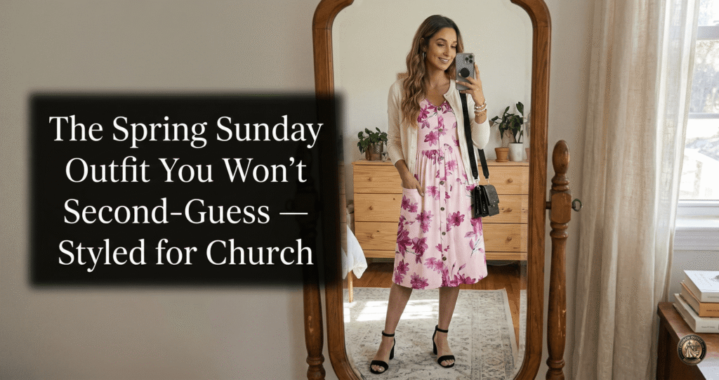 The Spring Sunday Outfit You Won't Second-Guess — Styled for Church – Church Outfit The Spring Sunday Outfit You Won't Second-Guess — Styled for Church – Church Outfit