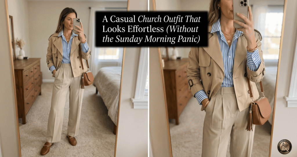 A Casual Church Outfit That Looks Effortless (Without the Sunday Morning Panic) &ndash; Church Outfit