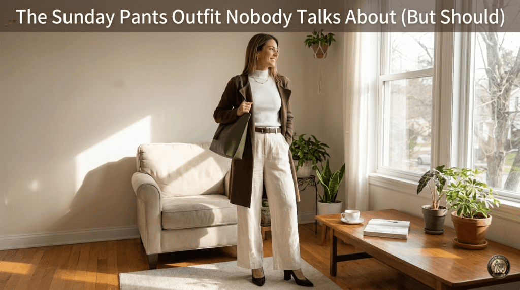 The Sunday Pants Outfit Nobody Talks About (But Should) &ndash; Church Outfit