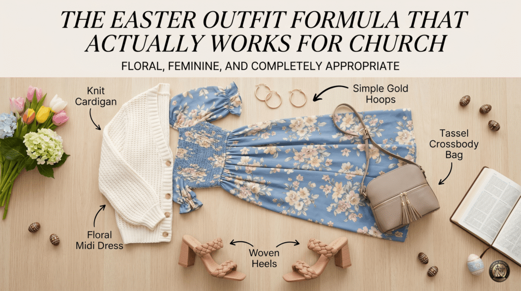 The Easter Outfit Formula That Actually Works for Church (Floral, Feminine, and Completely Appropriate) &ndash; Church Outfit