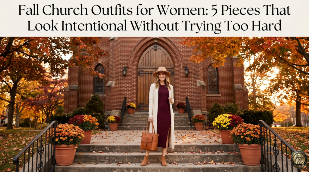 Fall Church Outfits for Women: 5 Pieces That Look Intentional Without Trying Too Hard &ndash; Church Outfit