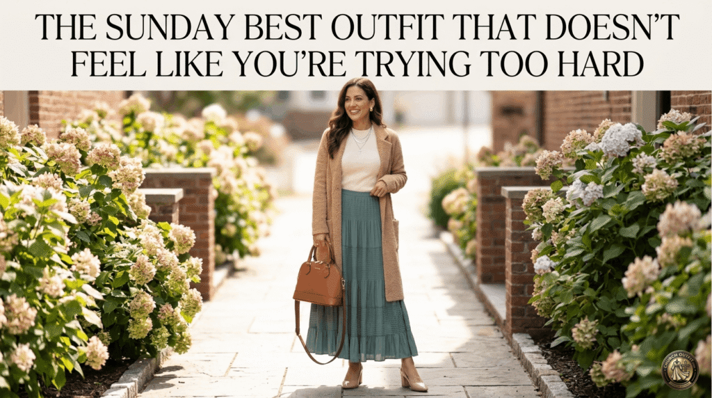The Sunday Best Outfit That Doesn't Feel Like You're Trying Too Hard &ndash; Church Outfit