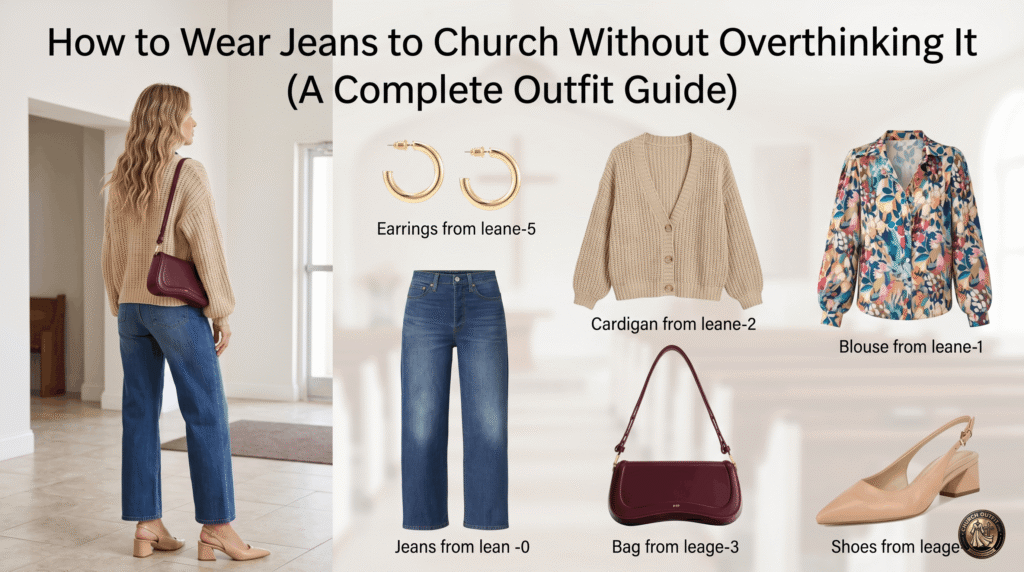 How to Wear Jeans to Church Without Overthinking It (A Complete Outfit Guide) – Church Outfit How to Wear Jeans to Church Without Overthinking It (A Complete Outfit Guide) – Church Outfit