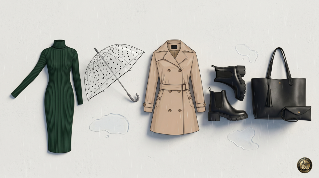 What to Wear to Church on a Rainy Day (And Still Feel Like Yourself) – Church Outfit What to Wear to Church on a Rainy Day (And Still Feel Like Yourself) – Church Outfit