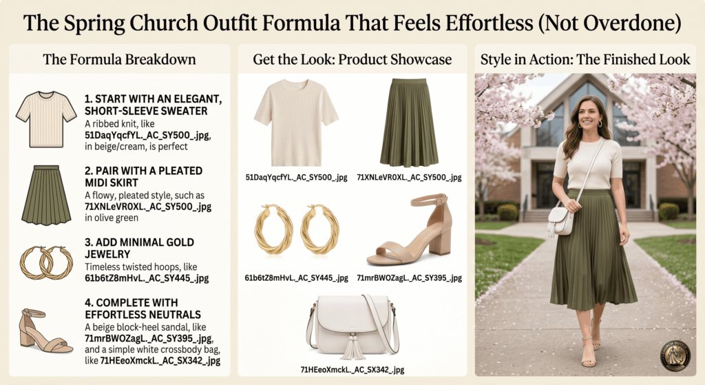 The Spring Church Outfit Formula That Feels Effortless (Not Overdone) – Church Outfit The Spring Church Outfit Formula That Feels Effortless (Not Overdone) – Church Outfit